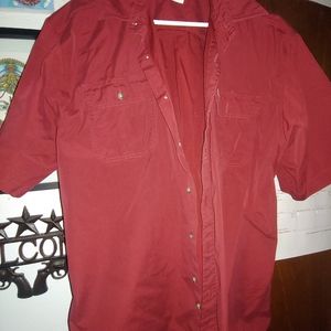 Carhartt shortsleeve shirt, maroon, XL